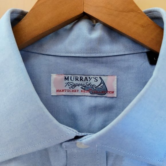 Murray's Toggery Shop Nantucket Reds Collection Light Blue Button-down - Picture 4 of 4